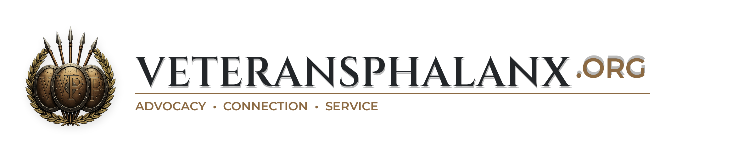 The Veterans Phalanx Footer Logo